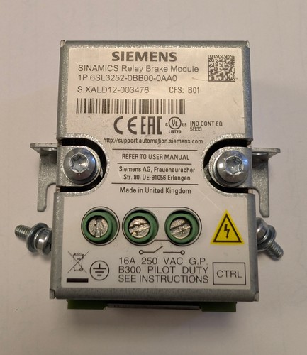 Siemens sinamics bremsrelais - sinamics,
